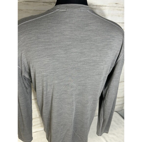 SmartWool 250 Merino Wool Mens Blue Gray Base Layer Thermal Long Sleeve Size XL - Picture 9 of 13